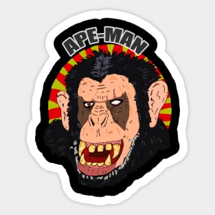 angry ape Sticker